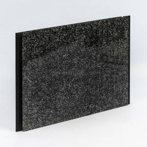High quality new design printing black PVC wall panel