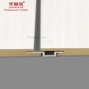 China factory Green Building Material 2800*600*9mm laminated wpc exterior wall cladding for Indoor Decor