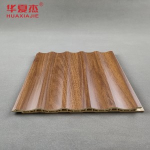 Wooden grain pvc wpc wall panels interior decoration wall wpc panels
