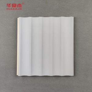 Wholesale factory price grey wpc wall panel indoor and outdoor decoration u-shaped wall panel