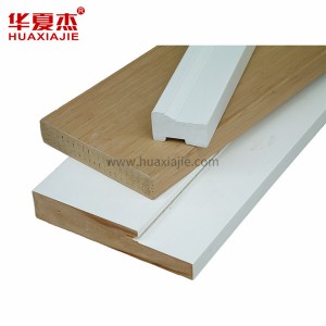 Manufacturer for Crown Moulding - Moisture proof PVC door profile /PVC trim moulding for window or door – Huaxiajie