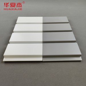 Factory direct sales pvc slatwall panel pvc garage wall panel for indoor and outdoor decoration