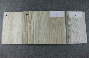 Low Price manufacturer Fashion wooden grain pvc wpc wall panels for Roofing Structural