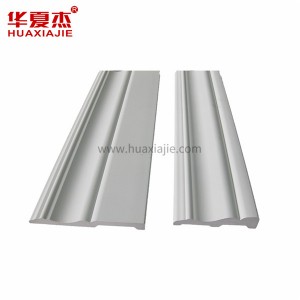Manufacturer for PVC Trim Board - 100% cellular vinyl PVC mouldings PVC Profile for home decoration  – Huaxiajie