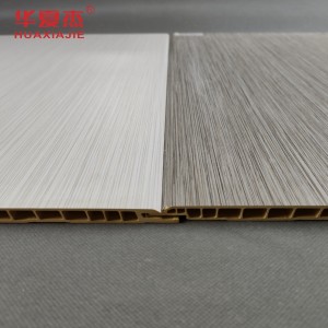 Hot sale laminated wpc wall panel 600 x 9mm wpc panel waterproof material interior/outdoor decoration
