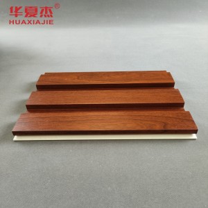 High quality wood grain wpc wall panel wpc indoor panel for Residential Commercial Building decoration
