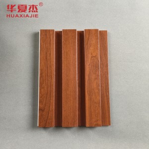 High quality wood grain wpc wall panel wpc indoor panel for Residential Commercial Building decoration