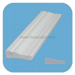 Chinese wholesale Pvc Film Wpc Moulding - Wholesale China plastic door frame PVC trim moulding – Huaxiajie