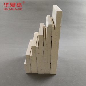 High quality wpc nail fin white cape nail fin moisture proof wpc door frame for decoration