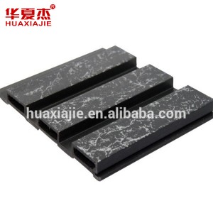 Hot seal Factory wholesale exterior slatwall pvc insert for Store  interior decoration