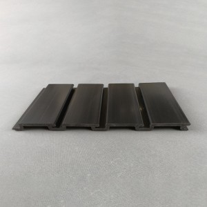 Black pvc slatwall 4 x 8 feet for garage wall USA Canada market supplier availale with accessories