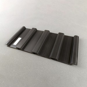 Black pvc slatwall 4 x 8 feet for garage wall USA Canada market supplier availale with accessories