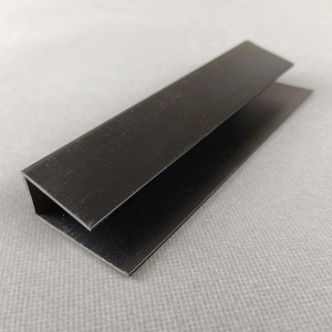PVC End Cap moulding white black grey color slatwall panel decoretive moulding upvc jointer