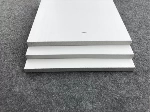 Customized Legth White Color PVC foam planks Environmental Friendly