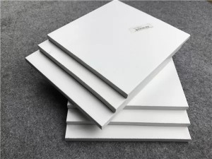Customized Legth White Color PVC foam planks Environmental Friendly