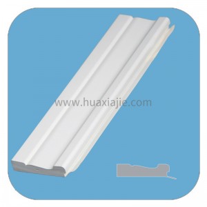 Waterproof Fireproof and mould proof pvc baseboard moulding