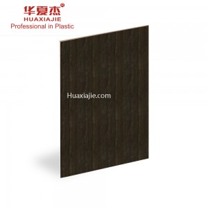Best quality Hot Sale Laminated Pvc Wall Panel - popular Soundproof laminate pvc trim board for home decoration – Huaxiajie