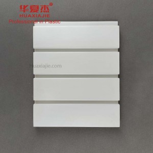 Factory Direct Supply New High Glossy pvc slatwall panel  for Home Interior
