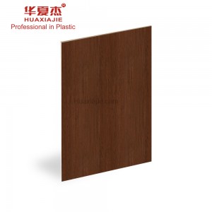 Factory Direct Supply High gloss High polymer laminating pvc trim board for indoor decoration