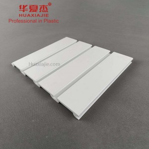 Factory Direct Supply New High Glossy pvc slatwall panel  for Home Interior