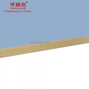 Hot Selling Different types of  laminated foam board pvc sheet for indoor decoration