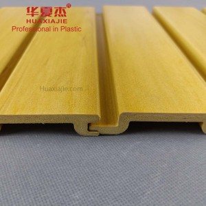 High level design Long Service Life wooden color wall panels wall interior For Hall Design