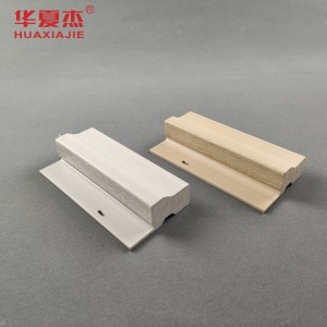 High quality WPC flat casing J-channel wpc door frame wpc flat casing indoor/outdoor decoration