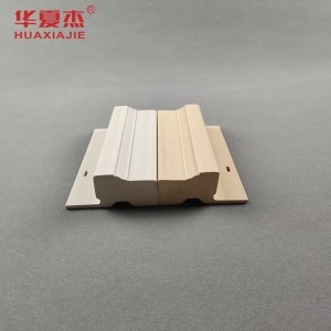 High quality WPC flat casing J-channel wpc door frame wpc flat casing indoor/outdoor decoration