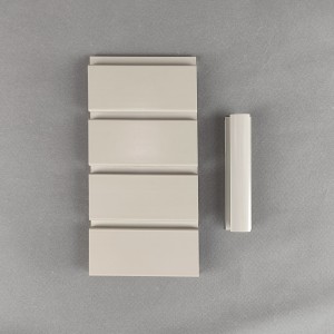 Factory Direct Supply Plastic Composite False slatwall display shelf for Display Wall