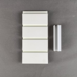 huaxiajie Competitive Price slatwall pvc insert For House Wall Decoration