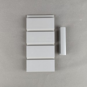 huaxiajie Cheap Price ultralight flexible grey  portable slatwall for Showroom