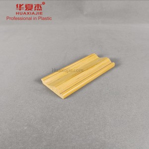 huaxiajie High Quality Low Price  pvc trim & mouldings for shops decoration