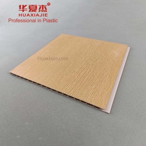 Cheap Price Wooden pattern pvc wall panel for bedroom and balcony