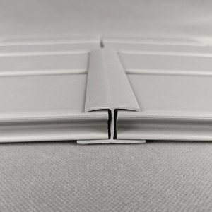 huaxiajie Cheap Price ultralight flexible grey  portable slatwall for Showroom