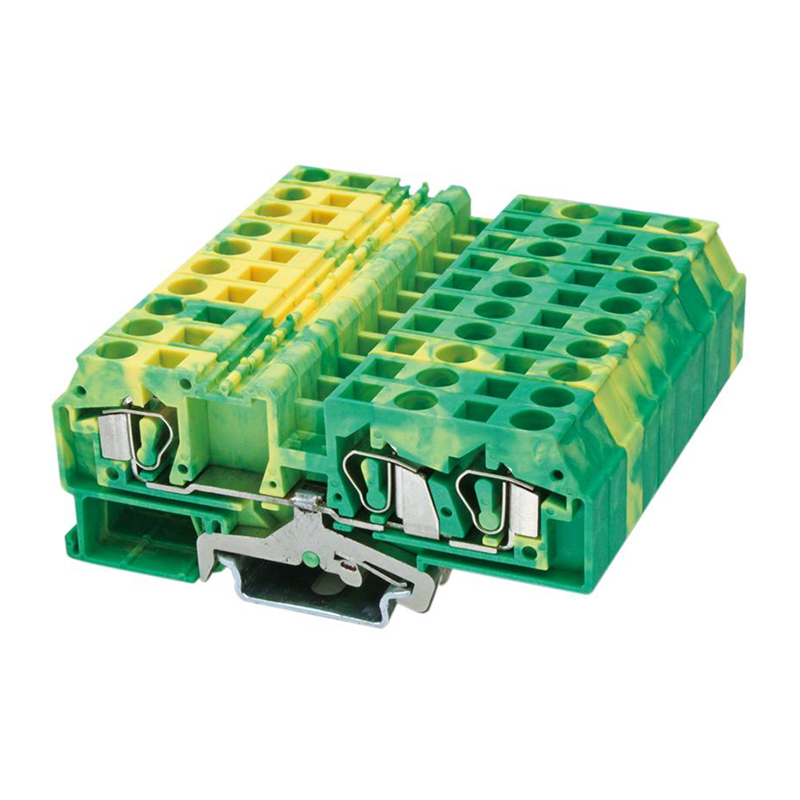 RST2.5-TWIN-PE Pull-back Ground Spring Terminal Block