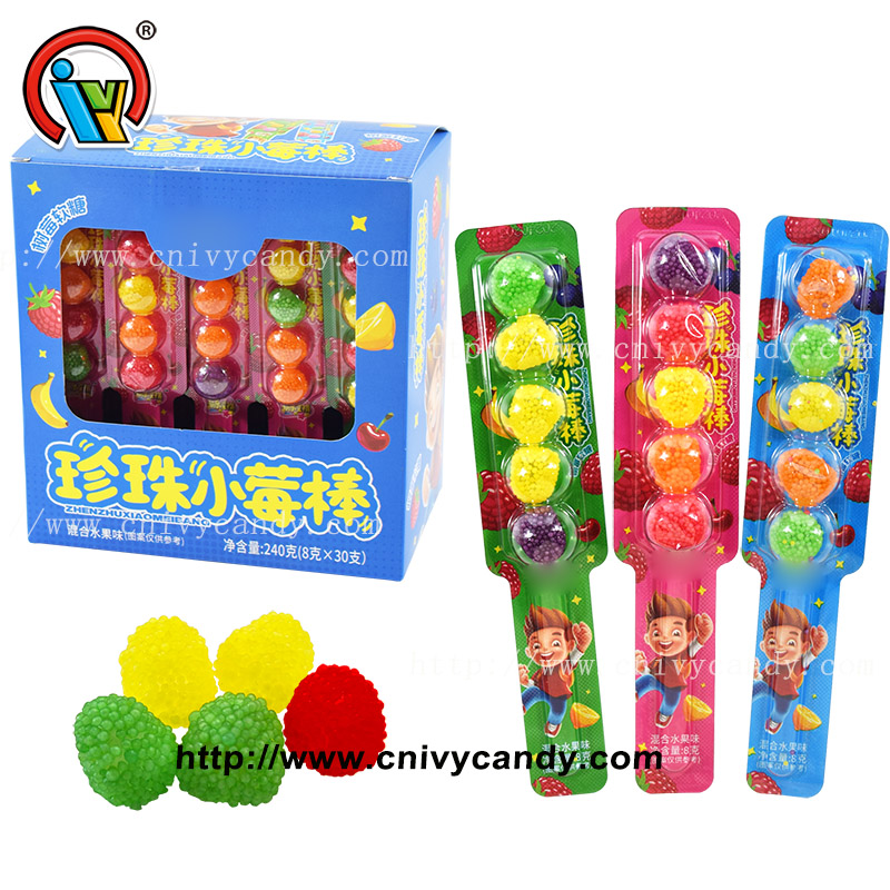 Halal sweet traffic light assorted fruit gummy candy supplier