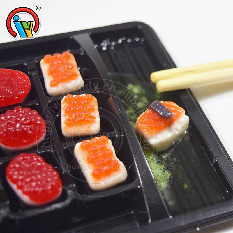 China Delicious gummy candy sushi bento box for sale Manufacturer and  Supplier