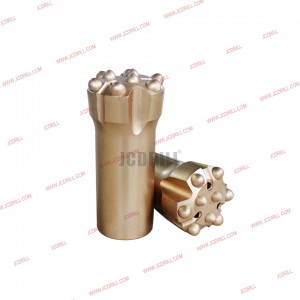 Best selling top hammer drilling machine thread button bit for mining