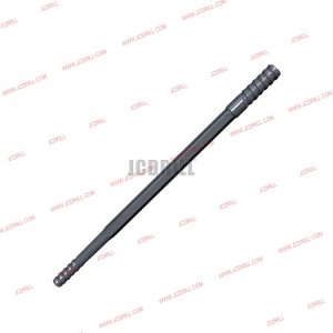 Male female ST68 Threaded Drill Tube with Flushing Hole 30 mm for bench and long hole drilling equipment