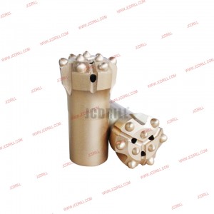 Tungsten Carbide R32 Thread Button Bits For Drifting Tunneling Drilling Diameter 45mm