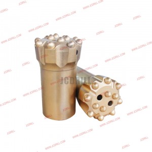 Best selling top hammer drilling machine thread button bit for mining