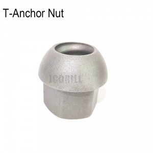 T76 self drilling grouting anchor bar machinded T thread anchor hex nut