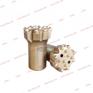 High Footage Speed T45 89mm Rock Drilling Tools Thread Button Bits