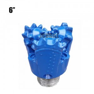 6 Inch Iadc 127 Water Well Steel Tooth Tricone Bit