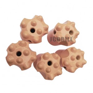 34mm taper button bits, mining drill bits for rock drilling and mining