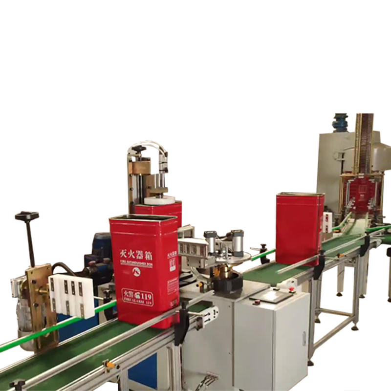 Gasoline can/fire extinguisher container automatic production line