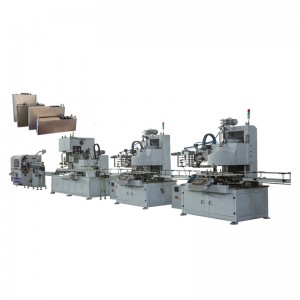Capacitor shell automatic production line