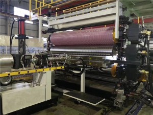 HDPE And PP T-Grip Sheet Extrusion Line