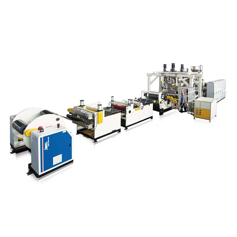 PP and Calcium Powder Environmental Protection Sheet Extrusion Line