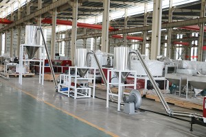 PVC Counter Conical Twin-screw Pelletizing Extrusion Line